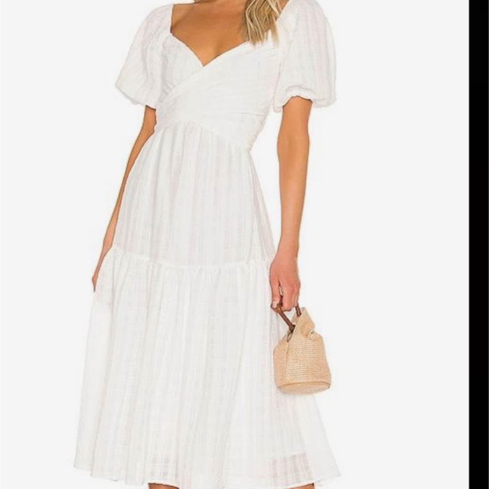 ASTR the label white dress